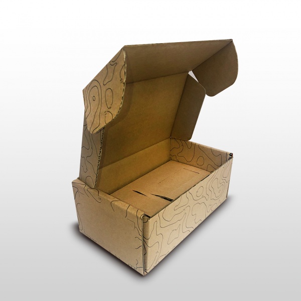 D型包裝紙盒